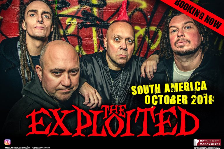 The Exploited - South America - Octuber 2018