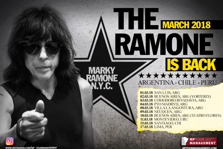 The Ramone is Back - March 2018 - Argentina - Chile - Peru