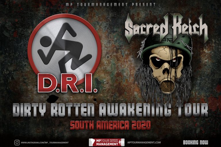 D.R.I. & Sacred Reich - Dirty Rotten Awakening Tour - South America 2020