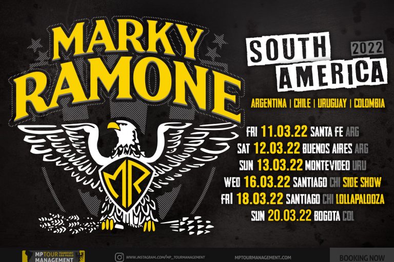 Marky Ramone in South America 2022