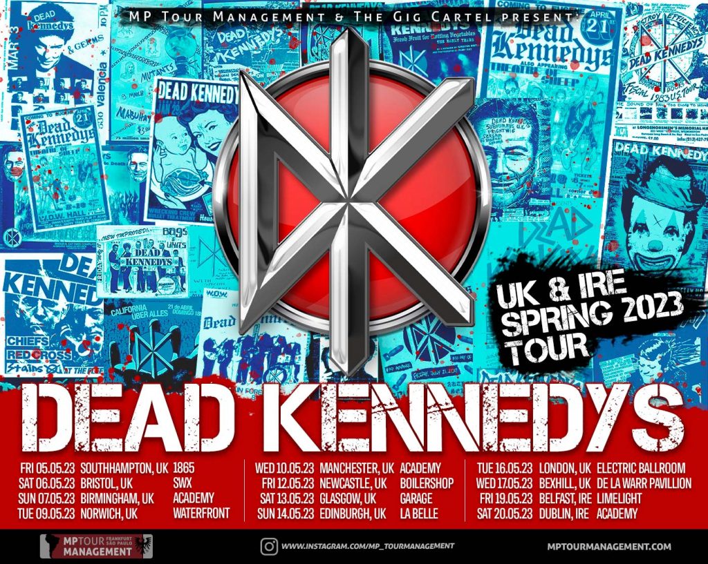 dead kennedys tour 2023 support