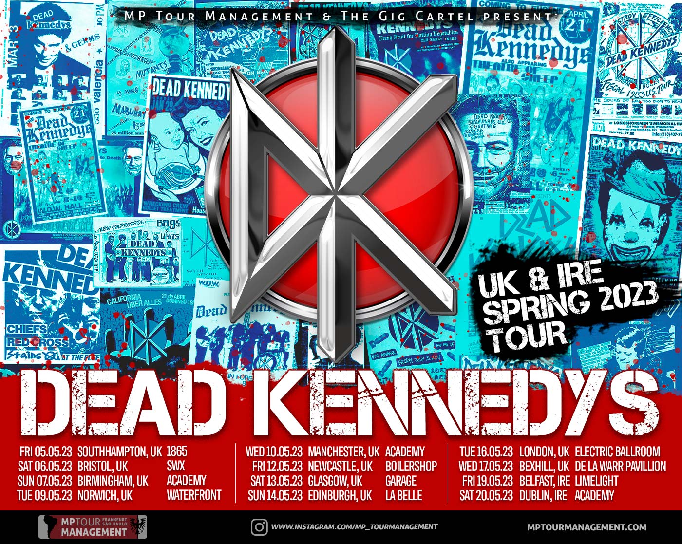 Dead Kennedys - UK & IRE Spring 2023 Tour