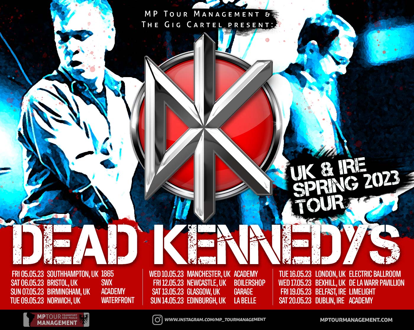 dead kennedys tour 2023 uk