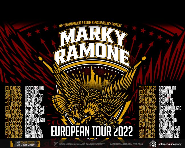 Marky Ramone - European Tour 2022