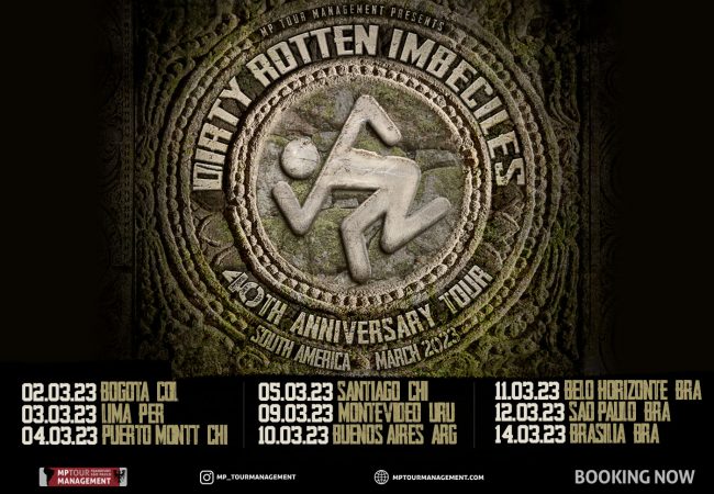 D.R.I. South America March 2023