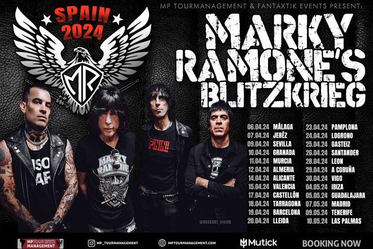Marky Ramone Blitzkrieg - Spain 2024