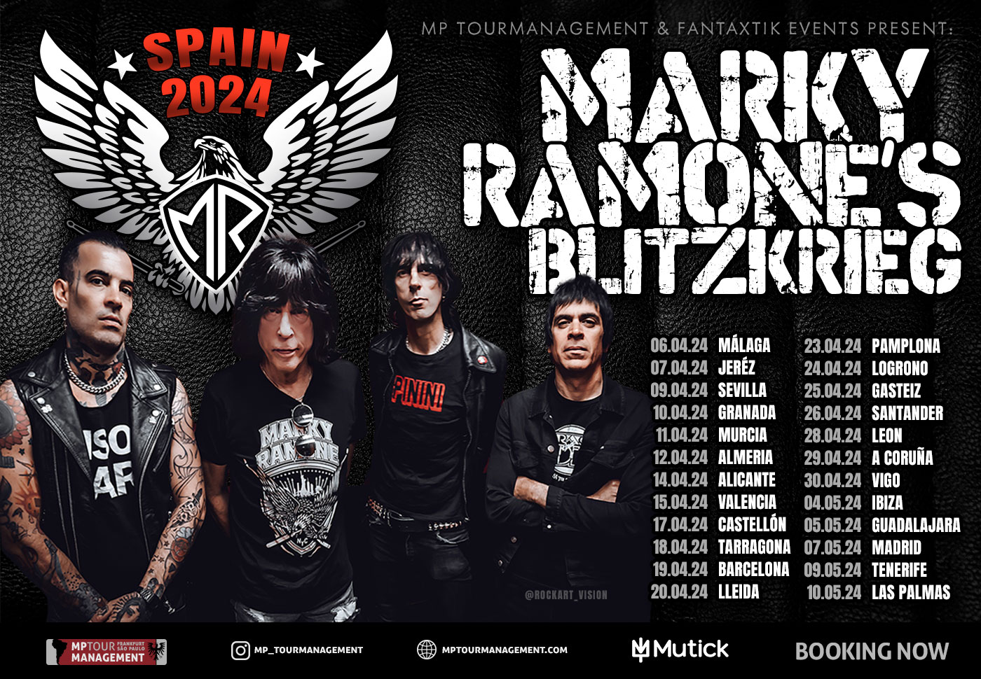 Banner_Marky_Ramone_Spain-2024d2 Marky Ramone Blitzkrieg - Spain 2024